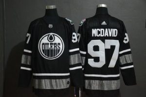 Oilers 97 Connor McDavid Schwarz 2019 NHL All-Star Game